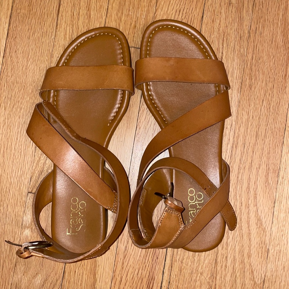 Franco Sarto Leather Sandals